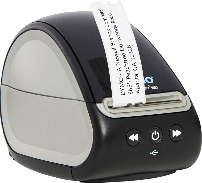 DYMO LabelWriter 550 – Etikettendrucker, Thermodirekt, USB, 300 dpi, für LabelWriter-Etiketten bis 56 mm