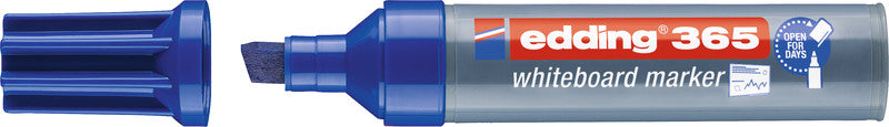 Edding Whiteboard-Marker 365 – Keilspitze 1-5 mm – sortiert – 4er-Set – trocken abwischbar