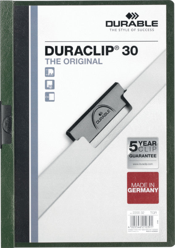 Durable Unterschriftenmappe – A4, petrol, Kunststoff
