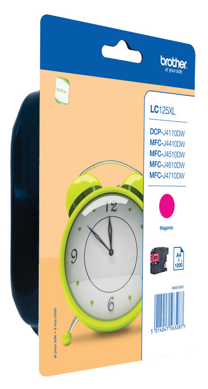 Brother Tintenpatrone, Magenta, 1'200 Seiten – für Tintenstrahldrucker/Multifunktionsgeräte