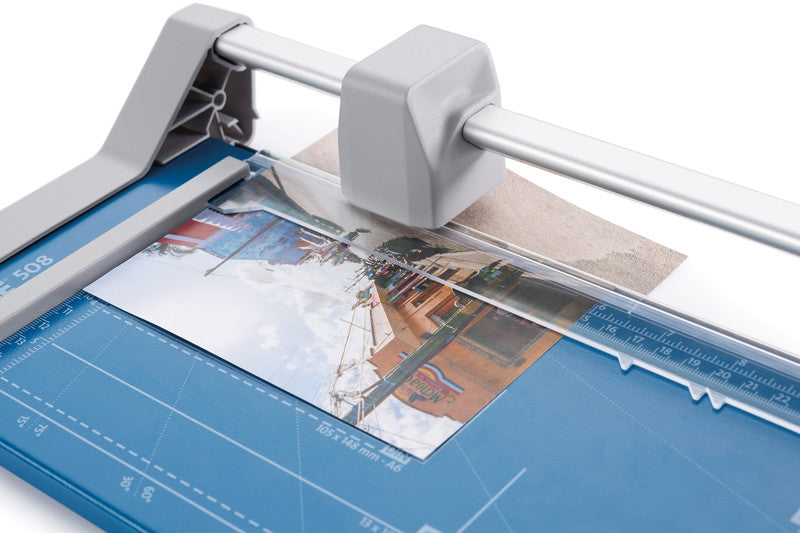Dahle Roll- und Schnitt-Schneidemaschine 508 Generation 3 – 460 mm, bis A3, 6 Blatt