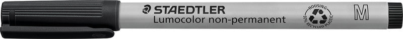 Staedtler Non-Permanent Marker Lumocolor – mittel 0,8-1 mm – schwarz – nachfüllbar