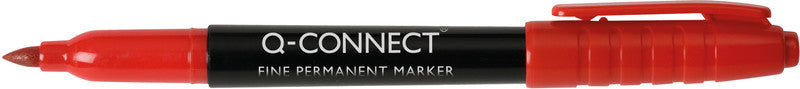 Q-Connect Permanent Marker für Permanent Marker – Rot
