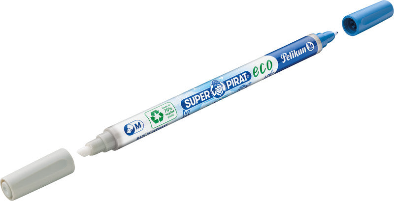 Pelikan Tintenlöscher Super Pirat – Keil – Blau – Blister 2 Stk.