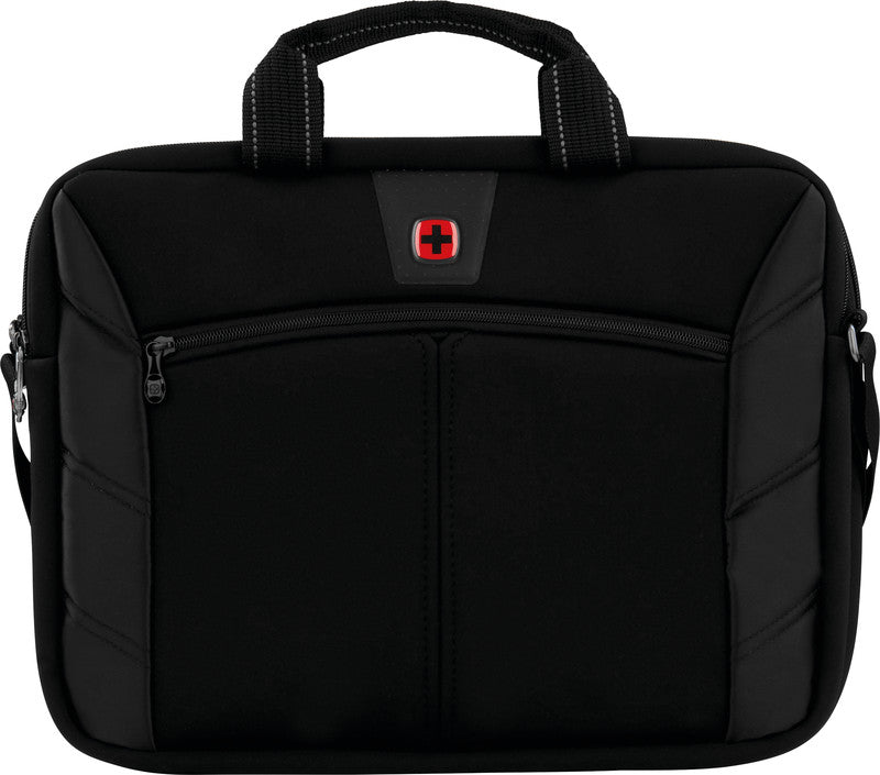 Wenger/SwissGear Wenger Sherpa Notebook-Tasche – für Notebooks bis 16", 8 l, Aufsteckfunktion, Polyester, schwarz