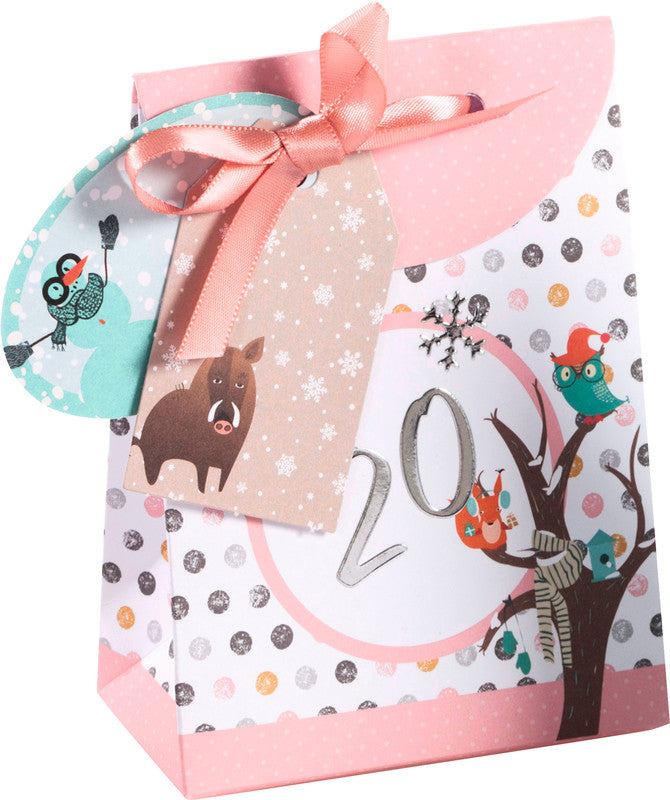 Folia Adventskalender-Set Pastell – 26-teilig – 250 × 330 mm
