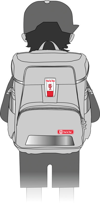 Step by Step Schulrucksack-Set SPACE – 5-teilig – Manta Rio – recycelte Materialien