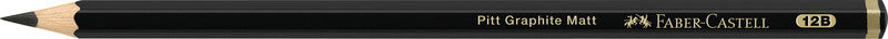 Faber-Castell PITT Graphite Matt Graphit-Set, Metall-Box – 11-teilig