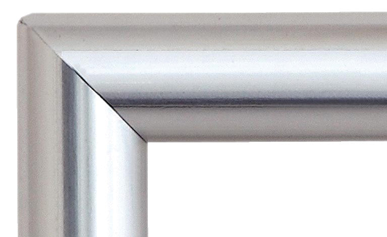 Dufco Wechselrahmen, Silber, Kunststoff, 40 × 50 cm