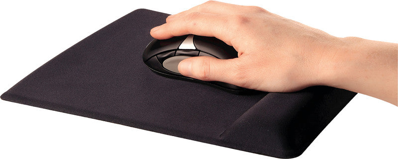 Fellowes Mausmatte mit Handgelenkauflage – Health-V – für Maus – Memory Foam – 250×209×22 mm