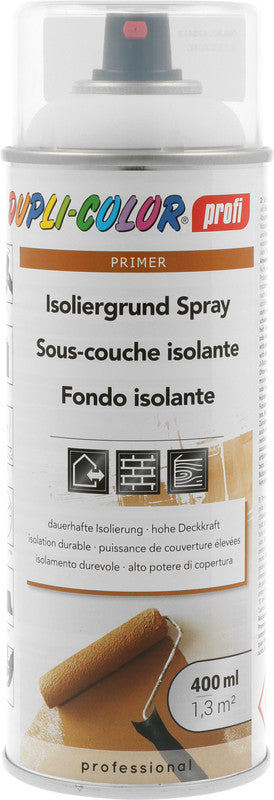 Dupli-Color Profi – Isoliergrund – Farbspray – Weiss, 400 ml