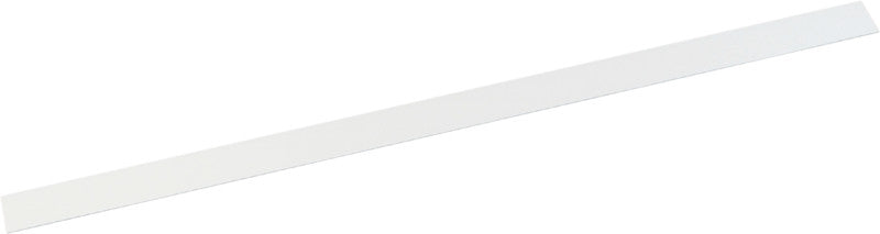 MAUL Magnetschiene 6204002 – selbstklebend, Magnete inkl. – 50 mm × 1'000 mm – weiss – Metall