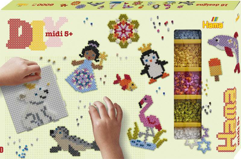 Hama Malte Haaning – Bügelperlen-Set – ab 5 Jahren – 6000 Bügelperlen – 430 × 275 × 40 mm