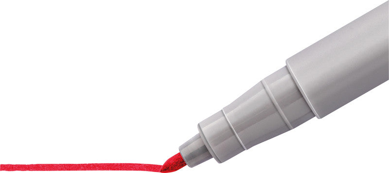Staedtler Non-Permanent Marker Lumocolor – mittel 0,8-1 mm – 4er-Set – sortiert – nachfüllbar