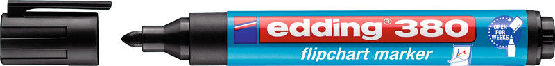 Edding Flipchart-Marker – Rundspitze 1-5 mm – 4er-Set – sortiert