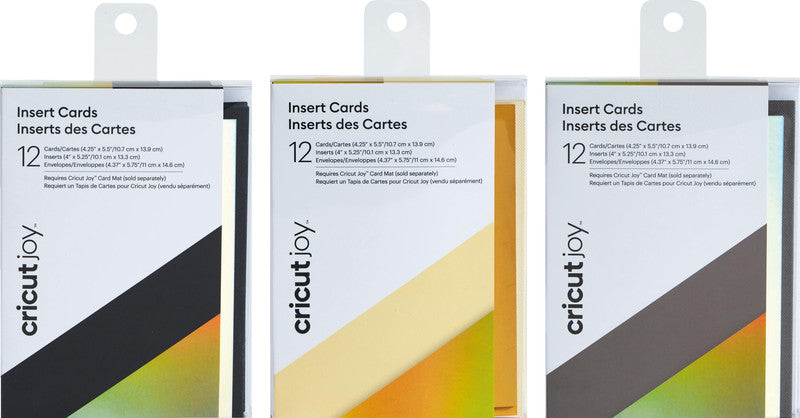 Cricut Kartenset – für Cricut Joy – 107 × 139 mm – sortiert – Set, 36-tlg.