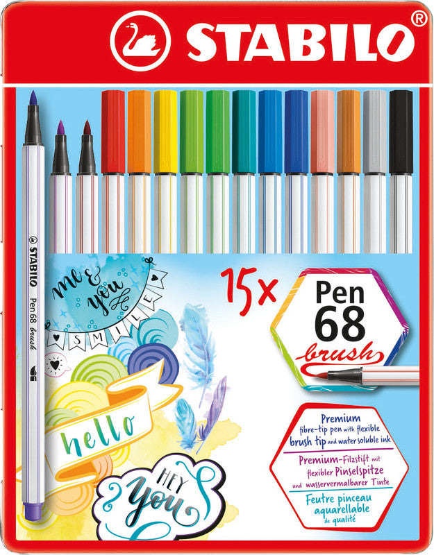 STABILO Filzstifte, 15 Farben