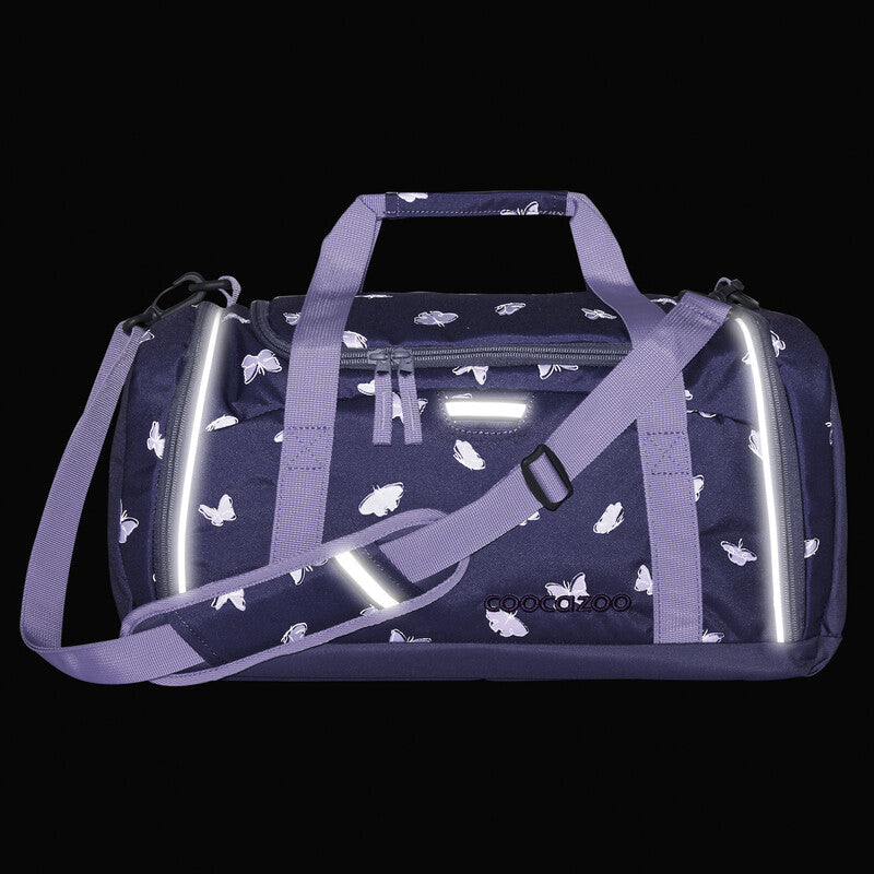 Coocazoo Sporttasche – 20 l, Motiv Reflective Wings, mit Schultergurt, wasserabweisend, 40 × 24 × 23 cm