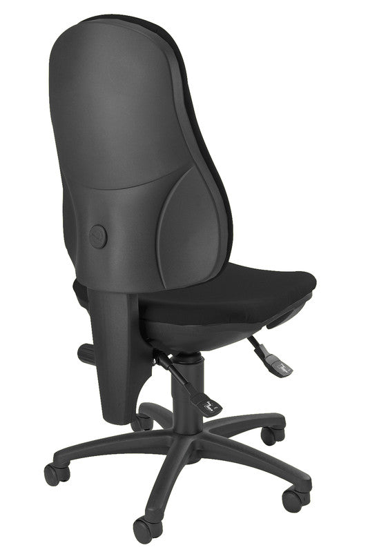 Topstar Bürostuhl Point 70 – Sitzhöhe 41–53 cm, 110 kg, schwarz