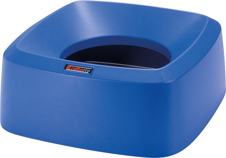 Rothopro Abfalldeckel – für Modo Square & Iris Square – Kunststoff, Blau