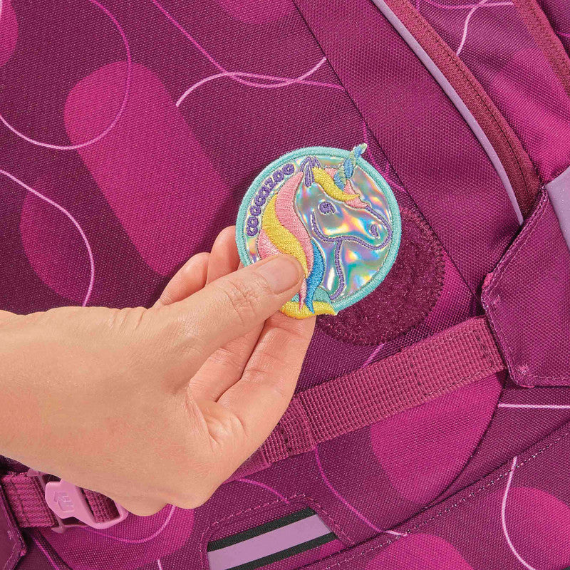 Coocazoo Rucksack Porter – Berry Bubbles – pink – 30/35 l – recycelte Materialien