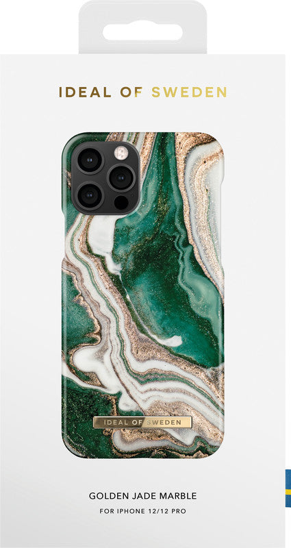 Ideal of Sweden – Backcover – für Apple iPhone 12/12 Pro – Golden Jade Marmor