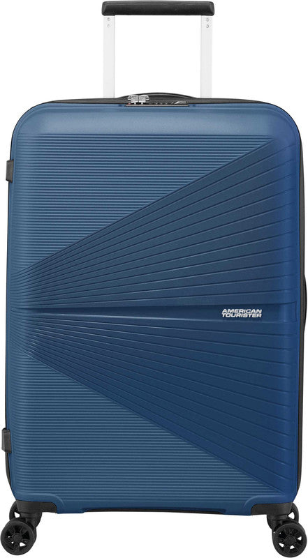 American Tourister Trolley – 67 l, Hartschale, 4 Doppelrollen, mit TSA, Midnight Navy, 44,5 × 67 × 26 cm