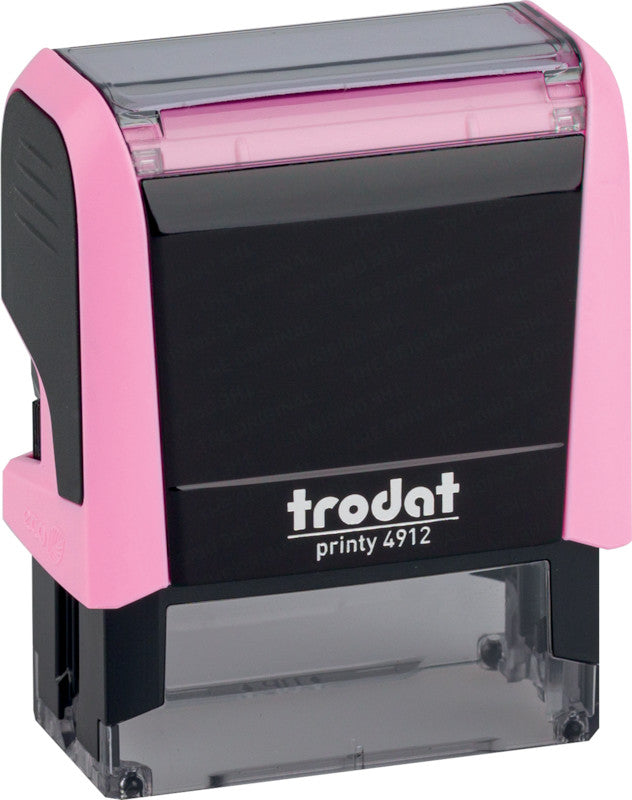 Trodat Motivstempel Printy 4912 – Motiv: zum Selbersetzen, Kunststoff, 47 × 18 mm