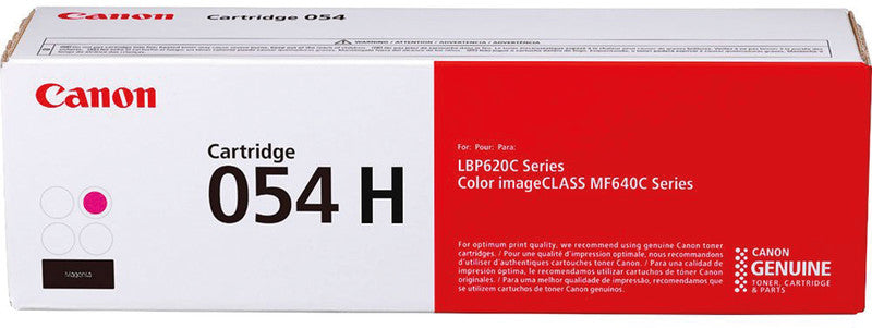 Canon 054 H Tonerkartusche mit hoher Ergiebigkeit, Magenta