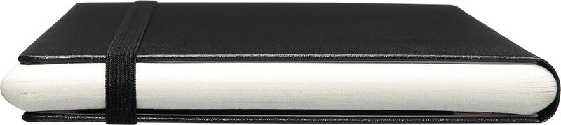Moleskine Notizbuch, blanko, Leimbindung, Hardcover, 176 Seiten, 100 g/m² – schwarz, für Moleskine Notes App
