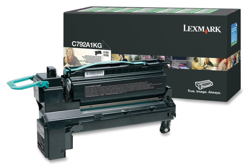 Lexmark Toner – Schwarz, 6000 Seiten