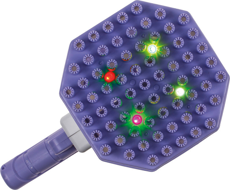 Out oft the blue Out of the Blue Seifenblasenpistole Bazooka – 2 × 50 ml, 23 × 22 × 13 cm, violett, LED, USB-Ladekabel