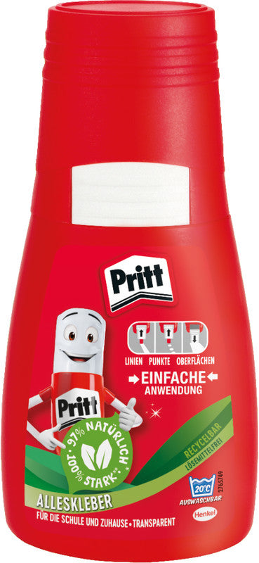 Pritt Alleskleber – 50 g – transparent – auswaschbar, lösungsmittelfrei