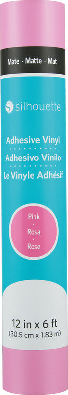 Silhouette Matte Vinylfolie – Pink – 30,5 × 180 cm – für Schneideplotter