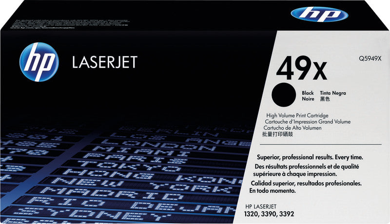 HP Toner 49X – schwarz, 6000 Seiten