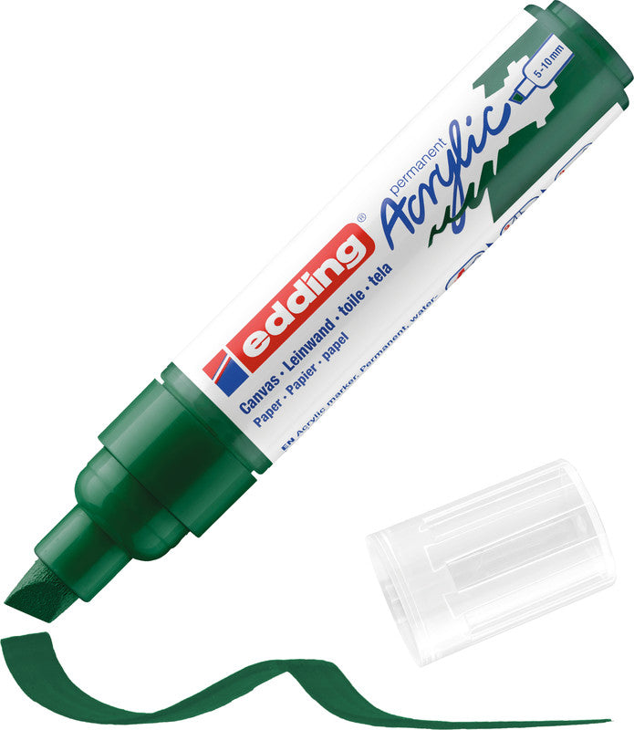 Edding Acrylmarker für Permanent-Marker – Moosgrün