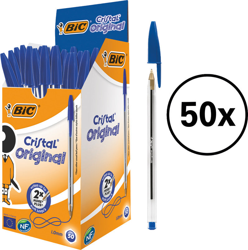 BIC Kugelschreiber – Transparent, Kunststoff