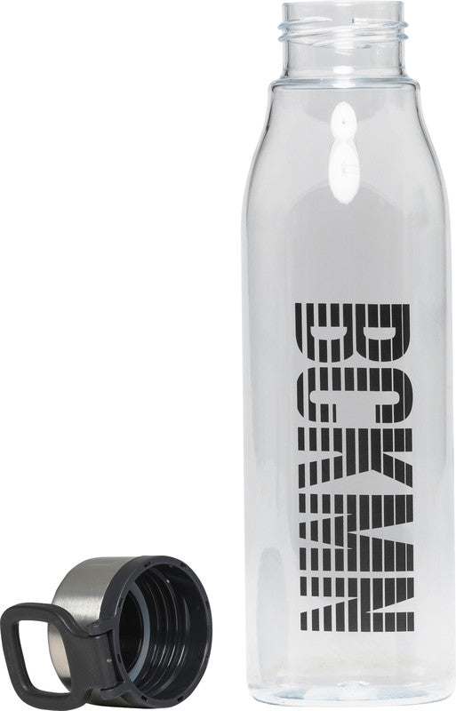 Beckmann Trinkflasche – 6,5 dl – Kunststoff (Tritan), Schraubverschluss, auslaufsicher – Clear