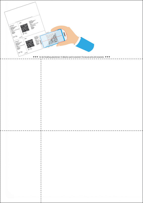 Dataform Formular – QR-Rechnung, 500 Blatt, A4