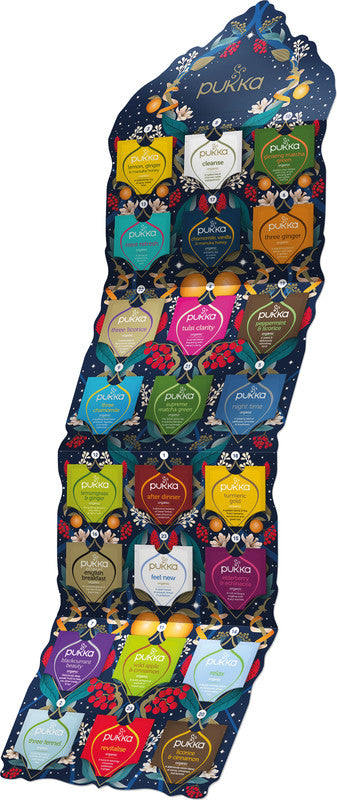 Pukka Adventskalender, 2024 – 24 Bio-Tees