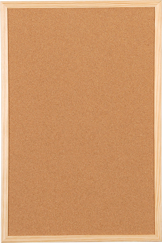 Dufco Pinnwand – Kork, Holzrahmen – 40 × 60 cm
