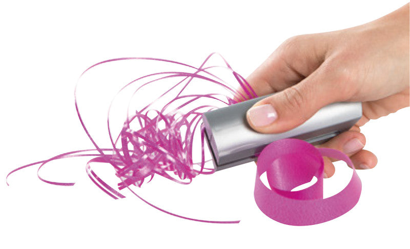 Präsent Geschenkband-Splitter – Grau – 80 mm