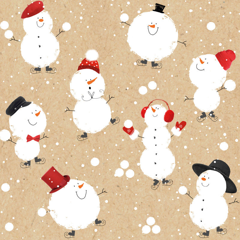Atelier Servietten Winter Fun – 33 × 33 cm – 3-lagig, Tissue – 20 Stk.