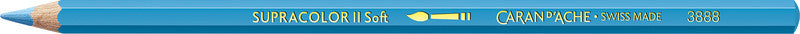 Caran d-Ache Caran d'Ache Supracolor Soft Aquarellfarbstift – pastellblau, Mine Ø 3,8 mm, Metallschachtel