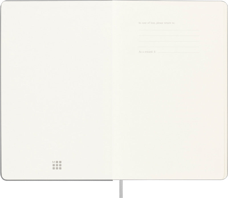 Moleskine Notizbuch, Leimbindung, Hardcover, 176 Seiten, 100 g/m² – schwarz, für MOLESKINE Notes-App