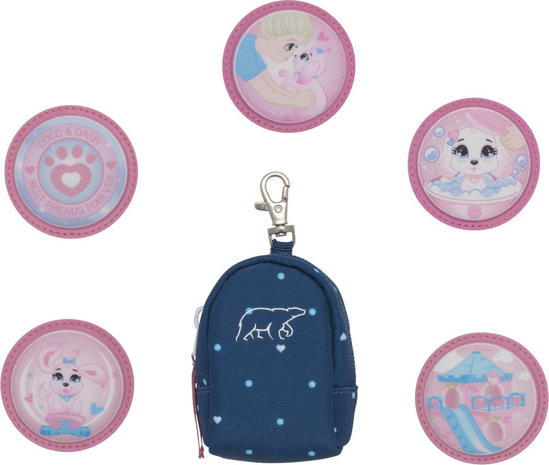 Beckmann Magic Mags Zubehörset Classic 1st – 5-teilig – Pet Friends Blue – für Beckmann