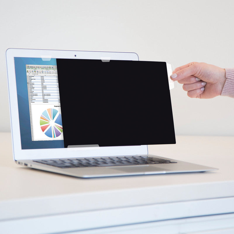 Fellowes Displayschutz für Notebooks bis 14" (16:9) – Schwarz