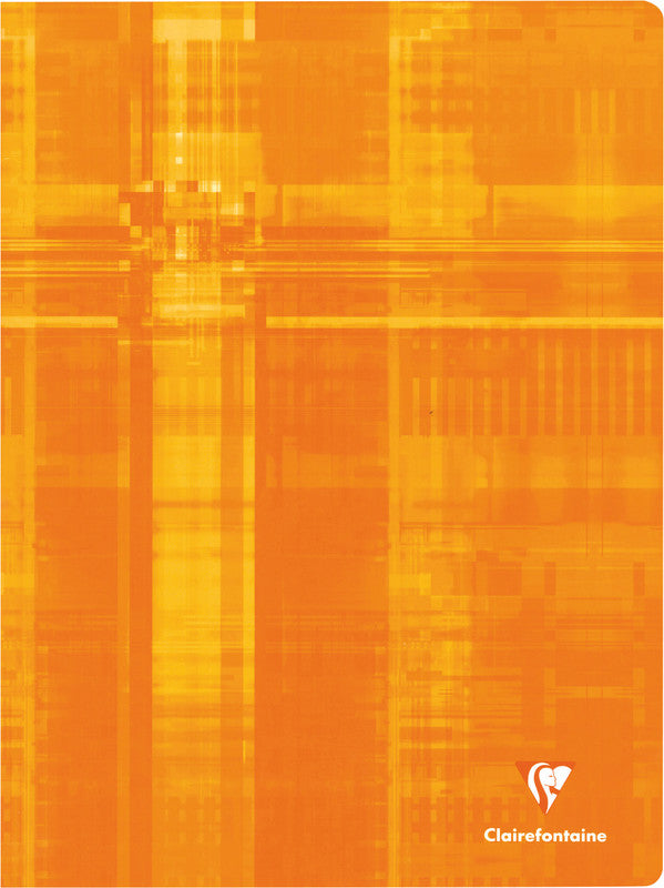 Clairefontaine Notizheft, A4+, séyès 8 × 3 mm, geheftet, Karton, 96 Seiten, 90 g/m² – sortiert