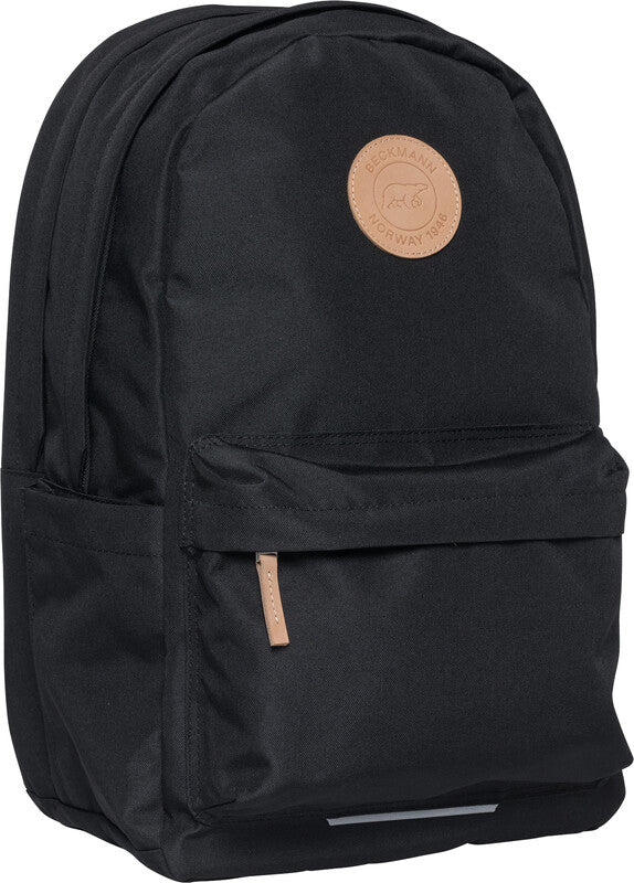 Beckmann Rucksack City – Dusty Black – 30 l – 31,0×47,0×24,0 cm – aus recycelten PET-Flaschen (rPET)