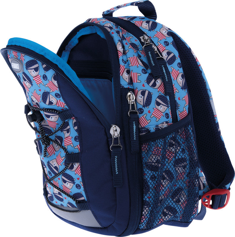 Funki Raumwunder – Kindergartenrucksack – 8–11 l, Kunststoff, Pirate Bear